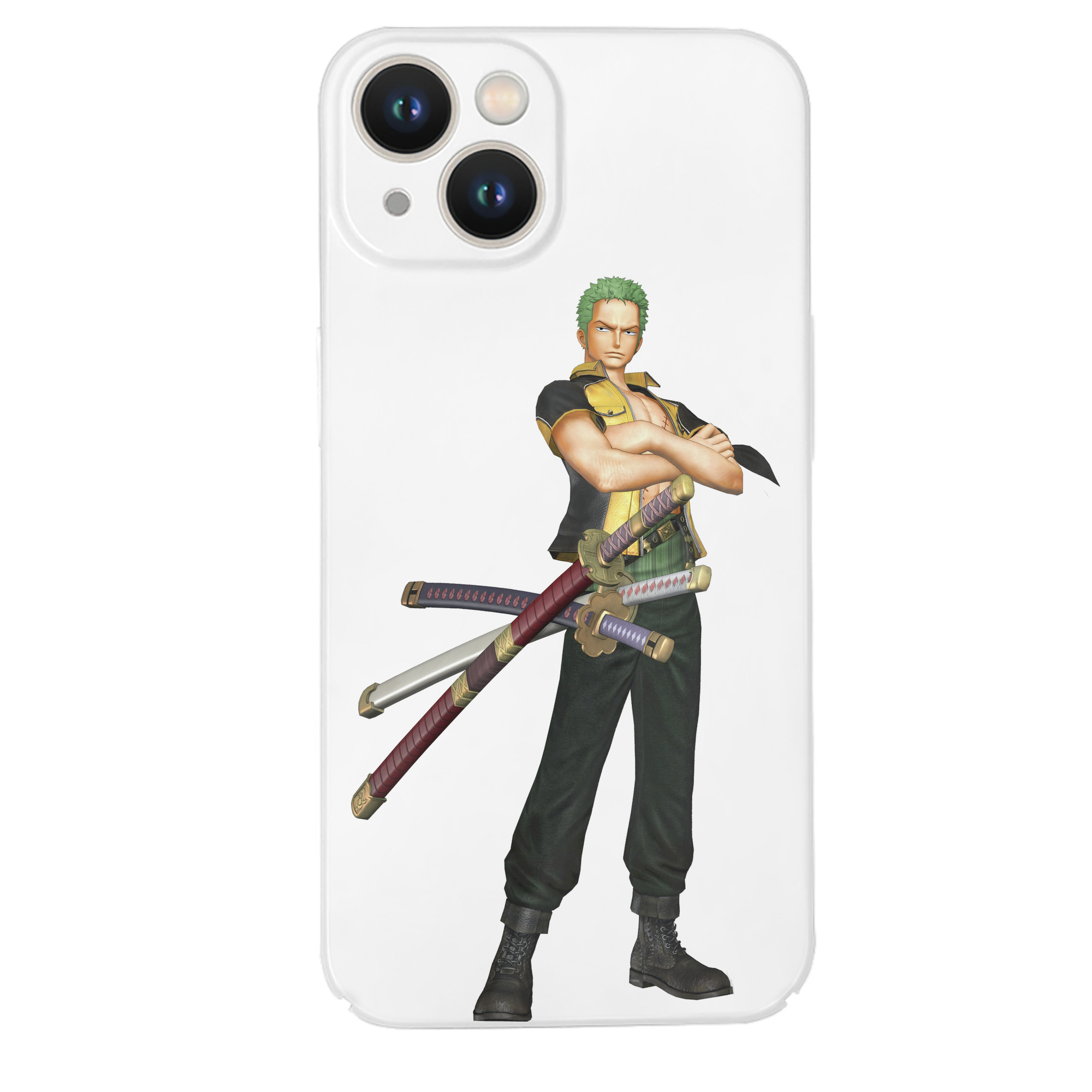 （画像用） ワンピース ロロノア・ゾロ ONE PIECE Roronoa Zoro 【iPhone 14シリーズ対応】ハードケース